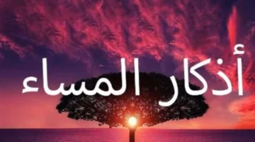 راحة نفسية.. أذكار المساء من السنة النبوية تحفظك وتجلب السكينة لقلبك اليوم